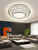 GobekUsa Crystal LED Ceiling Lamp 2024: Luxury Minimalist Bedroom Lights