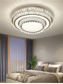 GobekUsa Crystal LED Ceiling Lamp 2024: Luxury Minimalist Bedroom Lights
