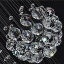 GobekUsa Crystal Staircase Chandelier Pendant Light - Modern Luxury Large Villa Ceiling Lights