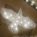 GobekUsa Eagles Crystal Chandelier LED Lights Modern Luxury Design Living Room Lighting