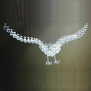 GobekUsa Eagles Crystal Chandelier LED Lights Modern Luxury Design Living Room Lighting