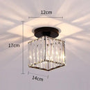 GobekUsa Crystal Aisle Corridor Ceiling Light - Modern Luxury Indoor Hang Lamp