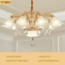 GobekUsa Crystal Ceiling Chandelier for Modern Luxury Living Room & Hotel Lobby