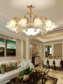 GobekUsa Crystal Ceiling Chandelier for Modern Luxury Living Room & Hotel Lobby