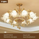 GobekUsa Crystal Ceiling Chandelier for Modern Luxury Living Room & Hotel Lobby