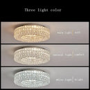 GobekUsa Crystal LED Ceiling Chandelier: Modern Luxury for Living Room Bedroom Home Decor