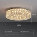 GobekUsa Crystal LED Ceiling Chandelier: Modern Luxury for Living Room Bedroom Home Decor