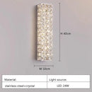 GobekUsa Crystal LED Ceiling Chandelier: Modern Luxury for Living Room Bedroom Home Decor