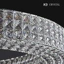 GobekUsa Crystal LED Ceiling Chandelier: Modern Luxury for Living Room Bedroom Home Decor