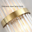 GobekUsa Crystal LED Wall Lamp Modern Luxury Light Gold Sconces for Living Room Bedroom