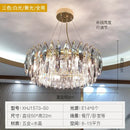GobekUsa Crystal Atmosphere Chandelier: Modern Luxury for Living Room, Dining Room, Bedroom