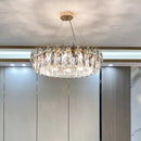 GobekUsa Crystal Atmosphere Chandelier: Modern Luxury for Living Room, Dining Room, Bedroom