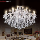 GobekUsa Crystal Chandeliers: Modern Luxury Lighting for Home Decor - AC110V/220V