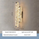 GobekUsa Crystal Ceiling Chandelier Light - Modern Luxury Dimmable LED Luminaire
