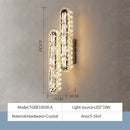 GobekUsa Crystal Ceiling Chandelier Light - Modern Luxury Dimmable LED Luminaire