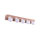 GobekUsa Macaron Style 5-Light Metal Vanity Sconce in Pink/Yellow - Brighten Up Your Walls