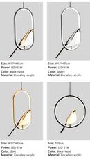 GobekUsa Modern Magpie Bird LED Pendant Lights