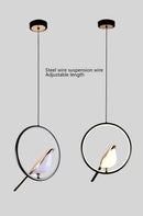 GobekUsa Modern Magpie Bird LED Pendant Lights