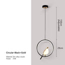 GobekUsa Modern Magpie Bird LED Pendant Lights