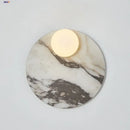 GobekUsa Glass Globe LED Wall Lamp: Modern Nordic Stone Bathroom Mirror Light