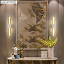 GobekUsa Modern Marble Led  Wall Lamp For Living Room Bedroom Bathroom Loft Decor