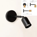 GobekUsa Adjustable GU10 LED Wall Sconce Modern Wall Light for Living Room & Bedroom