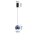 GobekUsa Ball Pendant Lights for Bedroom, Dining Room, and Kitchen Island