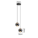 GobekUsa Ball Pendant Lights for Bedroom, Dining Room, and Kitchen Island