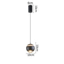GobekUsa Ball Pendant Lights for Bedroom, Dining Room, and Kitchen Island