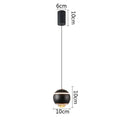 GobekUsa Ball Pendant Lights for Bedroom, Dining Room, and Kitchen Island