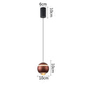 GobekUsa Ball Pendant Lights for Bedroom, Dining Room, and Kitchen Island