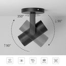 GobekUsa 12W Dimmable LED Ceiling Spotlight | Adjustable Beam Angle | CRI97 Black