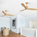 GobekUsa 42" Wooden Ceiling Fan Remote Control Decorative Home Fan DC 110-240V