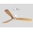 GobekUsa 42" Wooden Ceiling Fan Remote Control Decorative Home Fan DC 110-240V