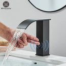 GobekUsa Automatic Sensor Waterfall Basin Faucet - Touchless Bathroom Sink Tap