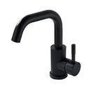 GobekUsa Black Basin Faucet Single Cold Hot Sink Tap Short Kitchen Mixer Rotatable