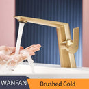 GobekUsa Black Basin Faucet Single Handle Bathroom Sink Mixer Tap
