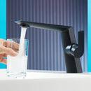 GobekUsa Black Basin Faucet Single Handle Bathroom Sink Mixer Tap