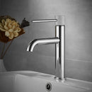 GobekUsa Brushed Gold Basin Faucet Single Handle Bathroom Sink Mixer Tap