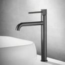 GobekUsa Brushed Gold Basin Faucet Single Handle Bathroom Sink Mixer Tap