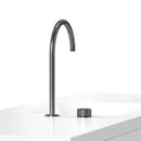 GobekUsa Black Basin Faucet - Brushed Rotate Sink Tap, Two Holes Bathroom Faucet