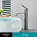 GobekUsa Basin Faucet Mixer for Bathroom Vessel Washbasin Hot Cold Water Deck Mounted