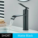 GobekUsa Basin Faucet Mixer for Bathroom Vessel Washbasin Hot Cold Water Deck Mounted