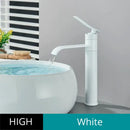 GobekUsa Basin Faucet Mixer for Bathroom Vessel Washbasin Hot Cold Water Deck Mounted