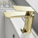 GobekUsa Black Bathroom Basin Faucet Mixer Tap Deck Mounted Hot Cold Torneira Banheiro