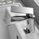 GobekUsa Black Bathroom Basin Faucet Mixer Tap Deck Mounted Hot Cold Torneira Banheiro