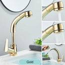 GobekUsa Black Basin Faucet: Pull Out Sink Mixer Tap with 360° Rotation and Hot&Cold Sprayer