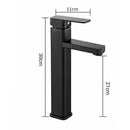 GobekUsa Basin Mixer Bathroom Faucet with Single Handle for Cold and Hot Water