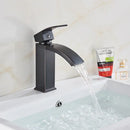 GobekUsa Black Basin Mixer Faucet with Hot Cold Control