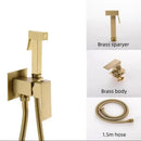 GobekUsa Bidet Spray Gun Set Kit with Hot and Cold Hygienic Shower for Bathroom and Toilet